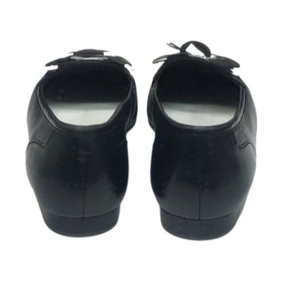 Enzo Angiolini Leather Color Block layered Loafer Flats - Picture 7 of 11